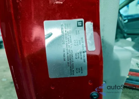 2008 Chevrolet Cobalt Lt z USA, uszkodzony, nr VIN 1G1AL58F587211210